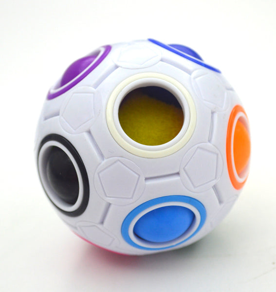 Rainbow Football Puzzle Toy