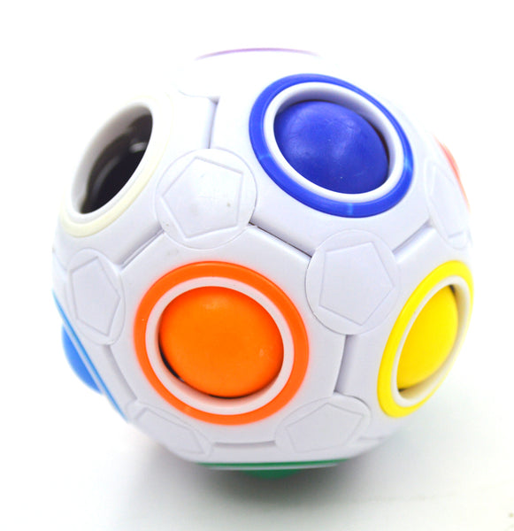 Rainbow Football Puzzle Toy