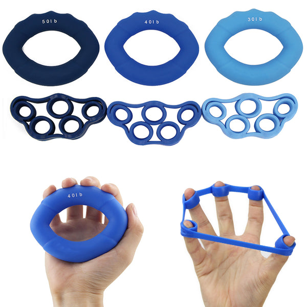 Silicone Grip Ring Exerciser