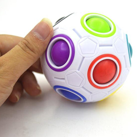 Rainbow Football Puzzle Toy