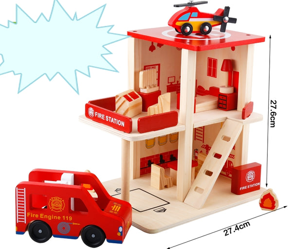 Fire Department Police Station Game Role Play