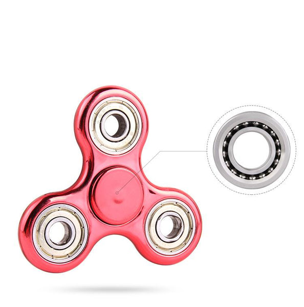 Tri-blade Metal Hand Spinner