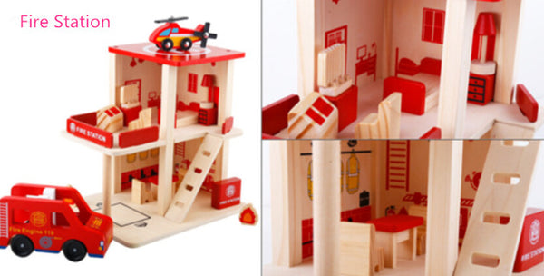 Fire Department Police Station Game Role Play